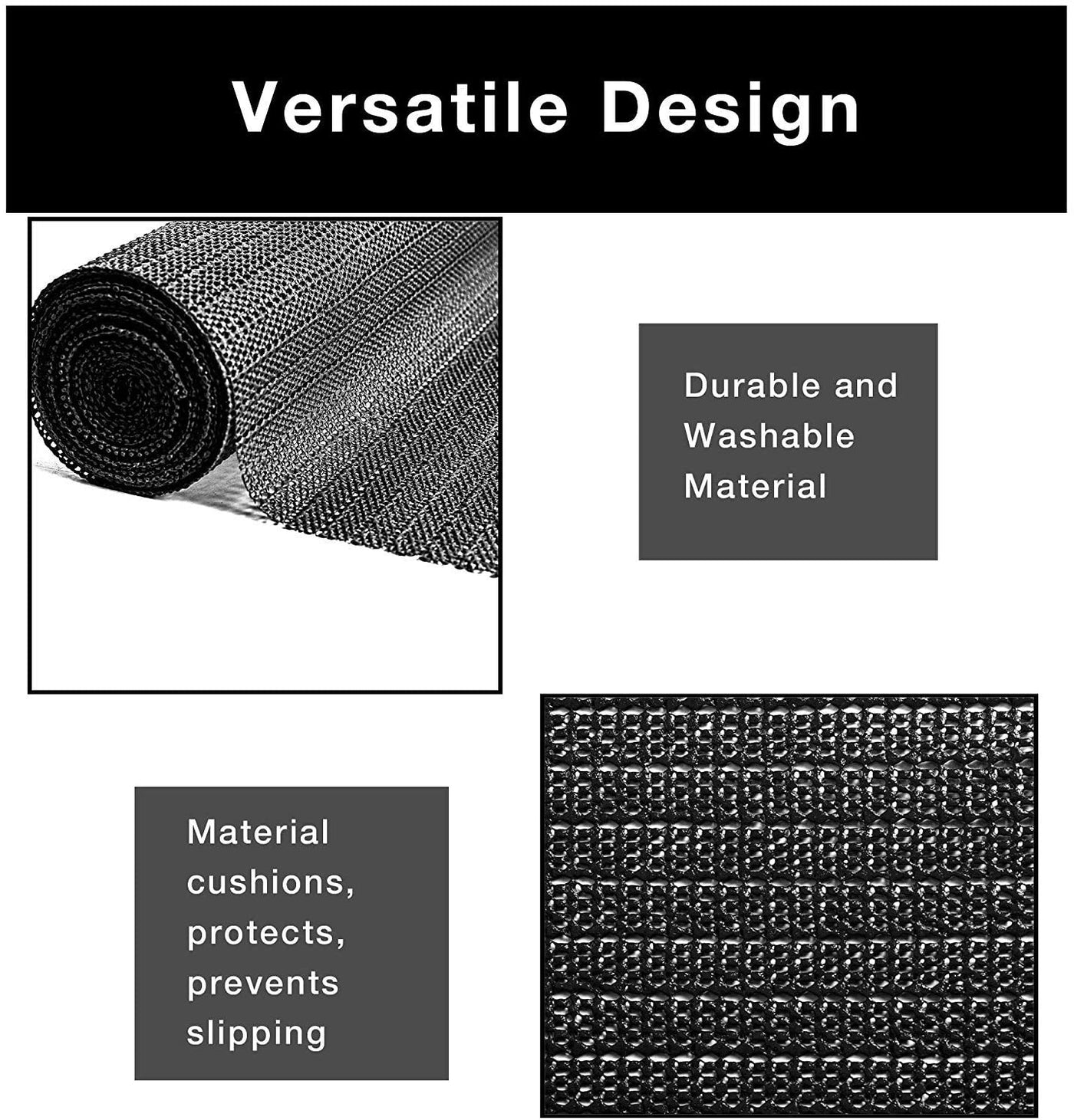 Original Grip Shelf Liner - 12 Inch x 45 Feet - Smart Design® 26