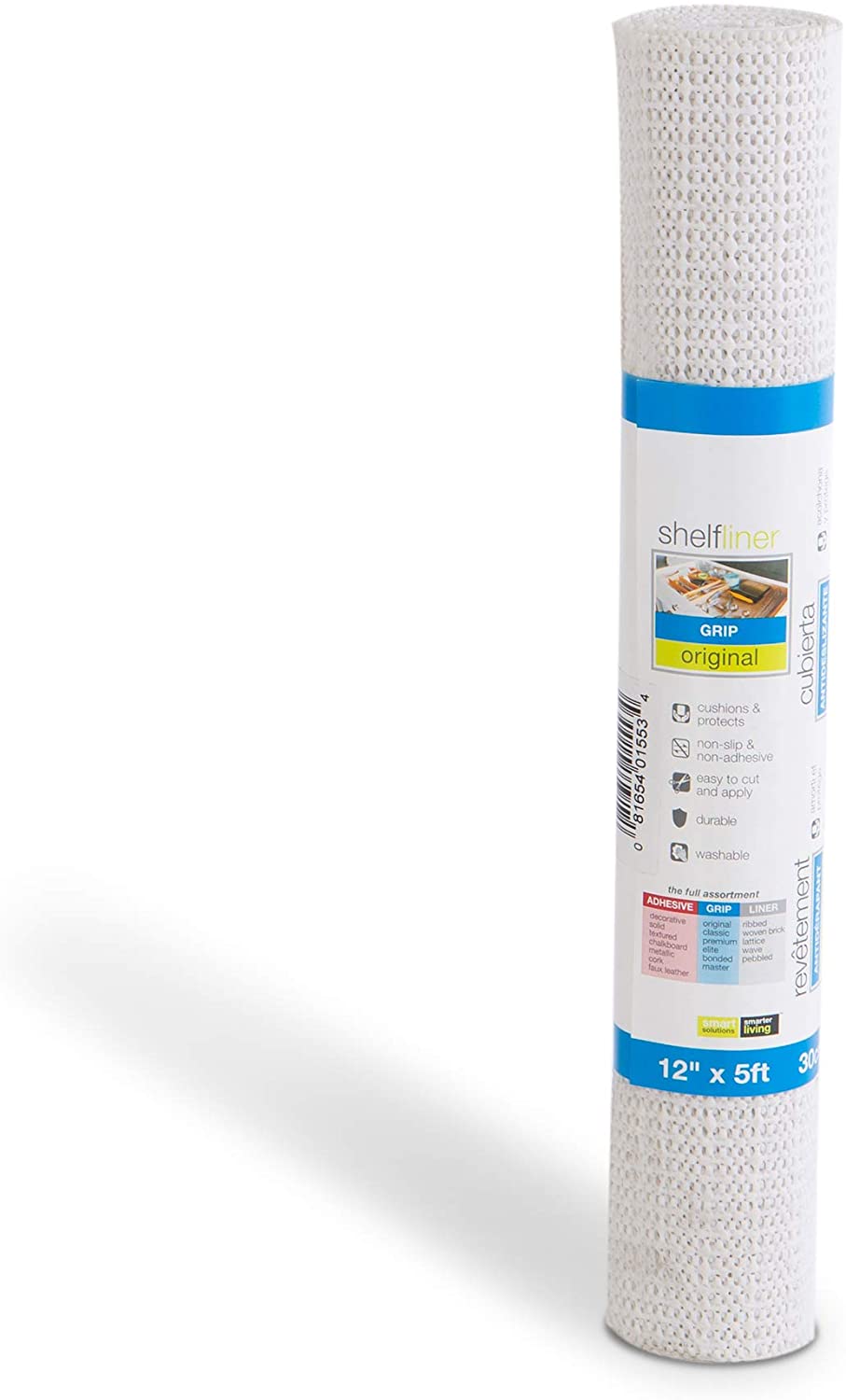 Original Grip Shelf Liner - 12 Inch x 45 Feet - Smart Design® 4