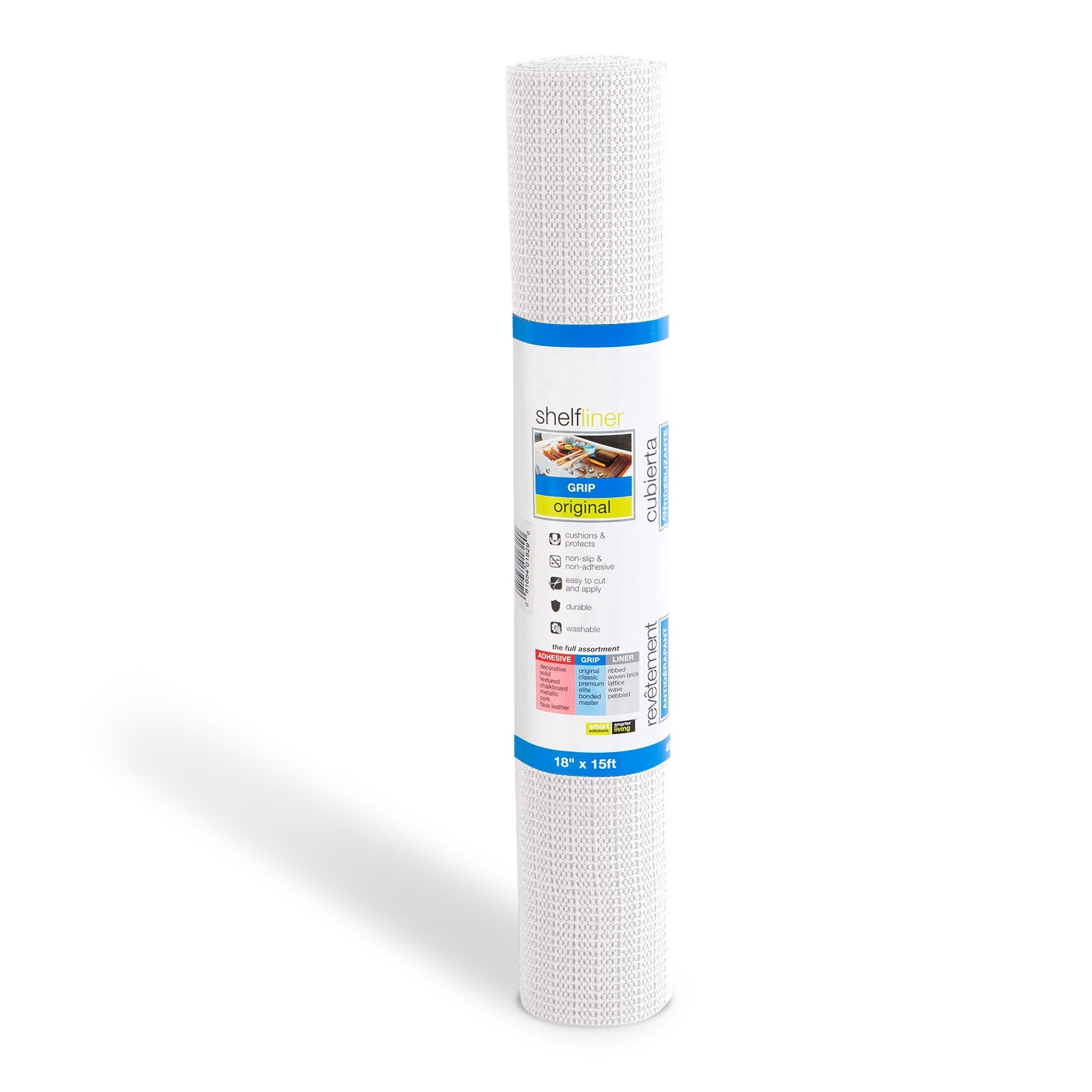 Original Grip Shelf Liner - 12 Inch x 5 Feet - Smart Design® 53