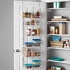 Over-The-Door Metal Wire Pantry Organizer Rack - Smart Design® 15