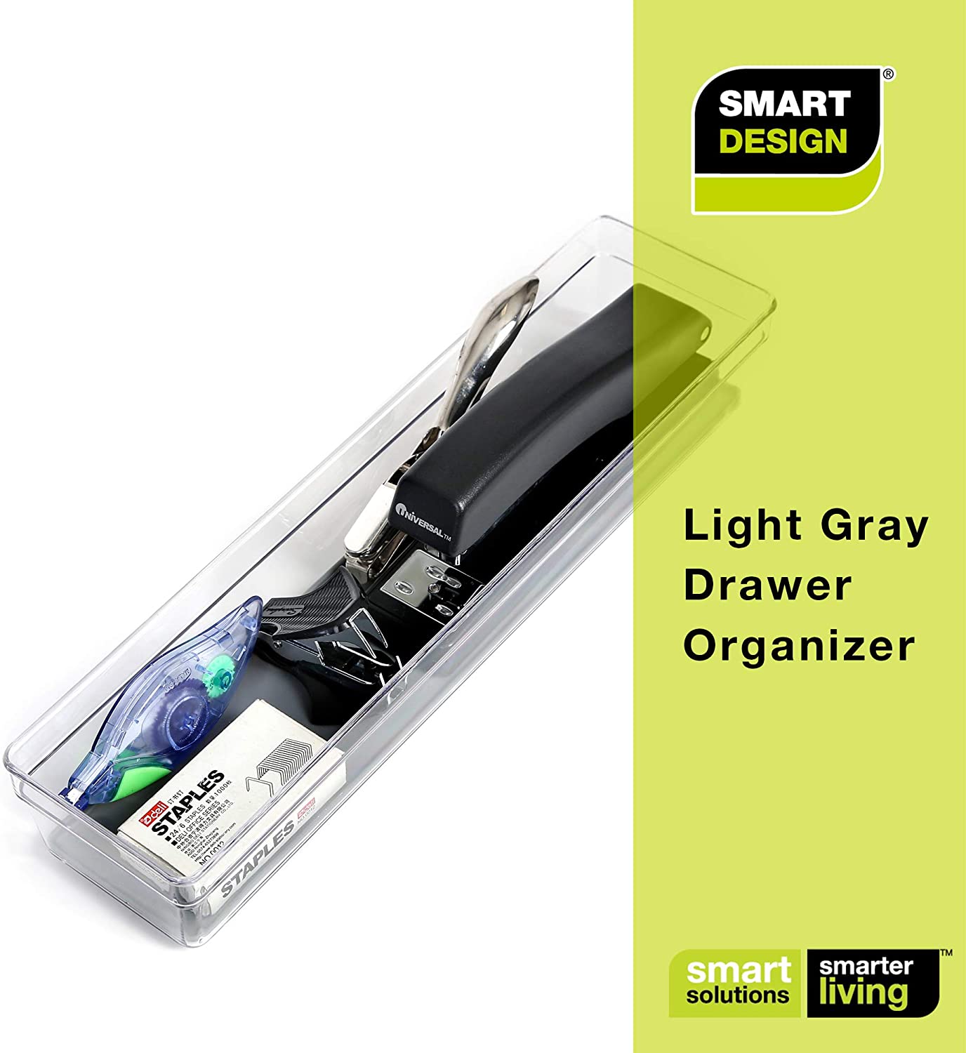 Plastic Drawer Organizer - 12 X 3 Inch - Smart Design® 7