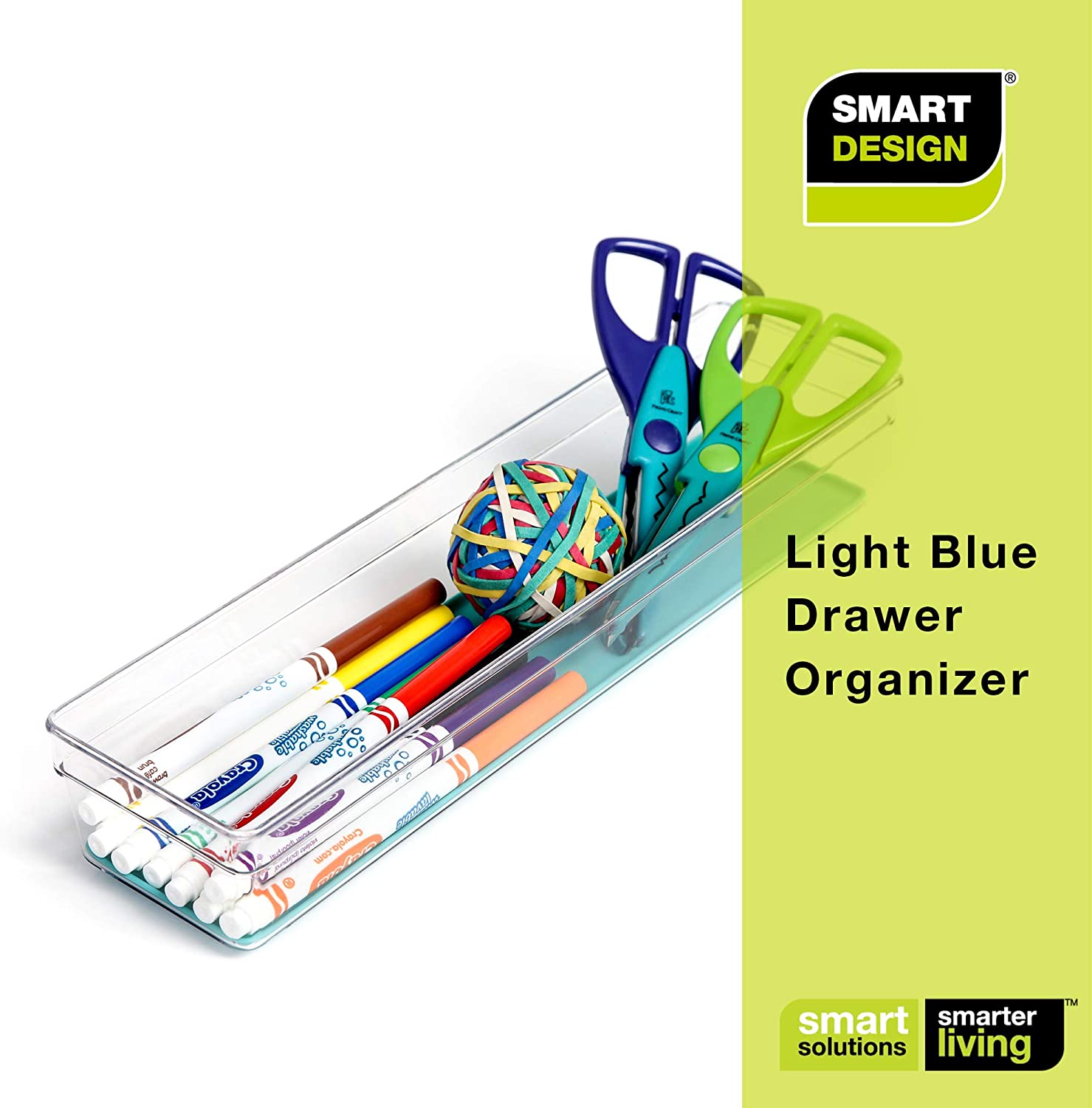 Plastic Drawer Organizer - 12 X 3 Inch - Smart Design® 23