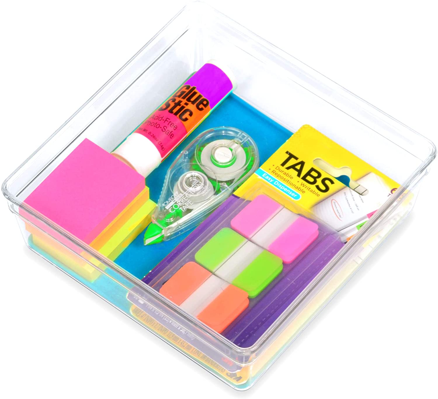 Plastic Drawer Organizer - 6 X 6 Inch - Smart Design® 12