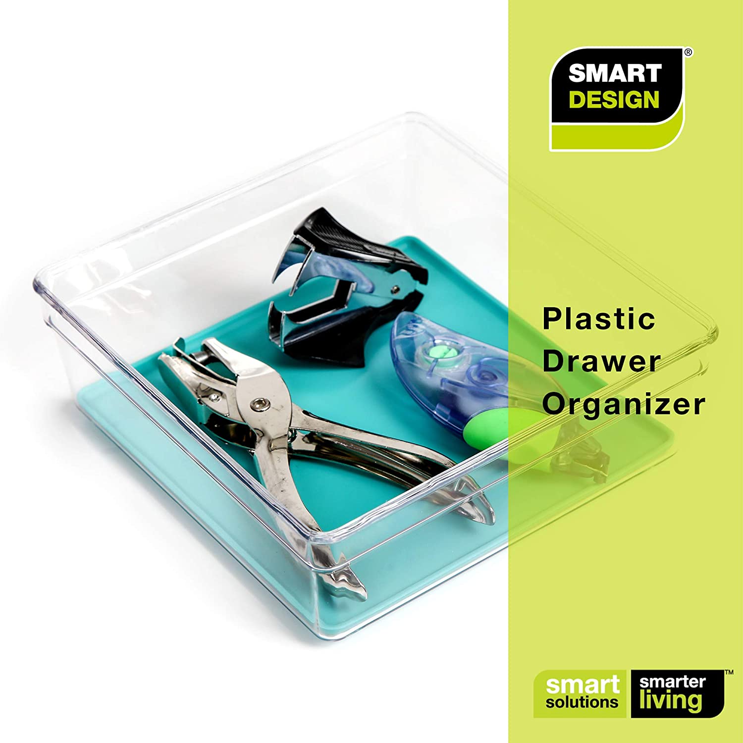 Plastic Drawer Organizer - 6 X 6 Inch - Smart Design® 17