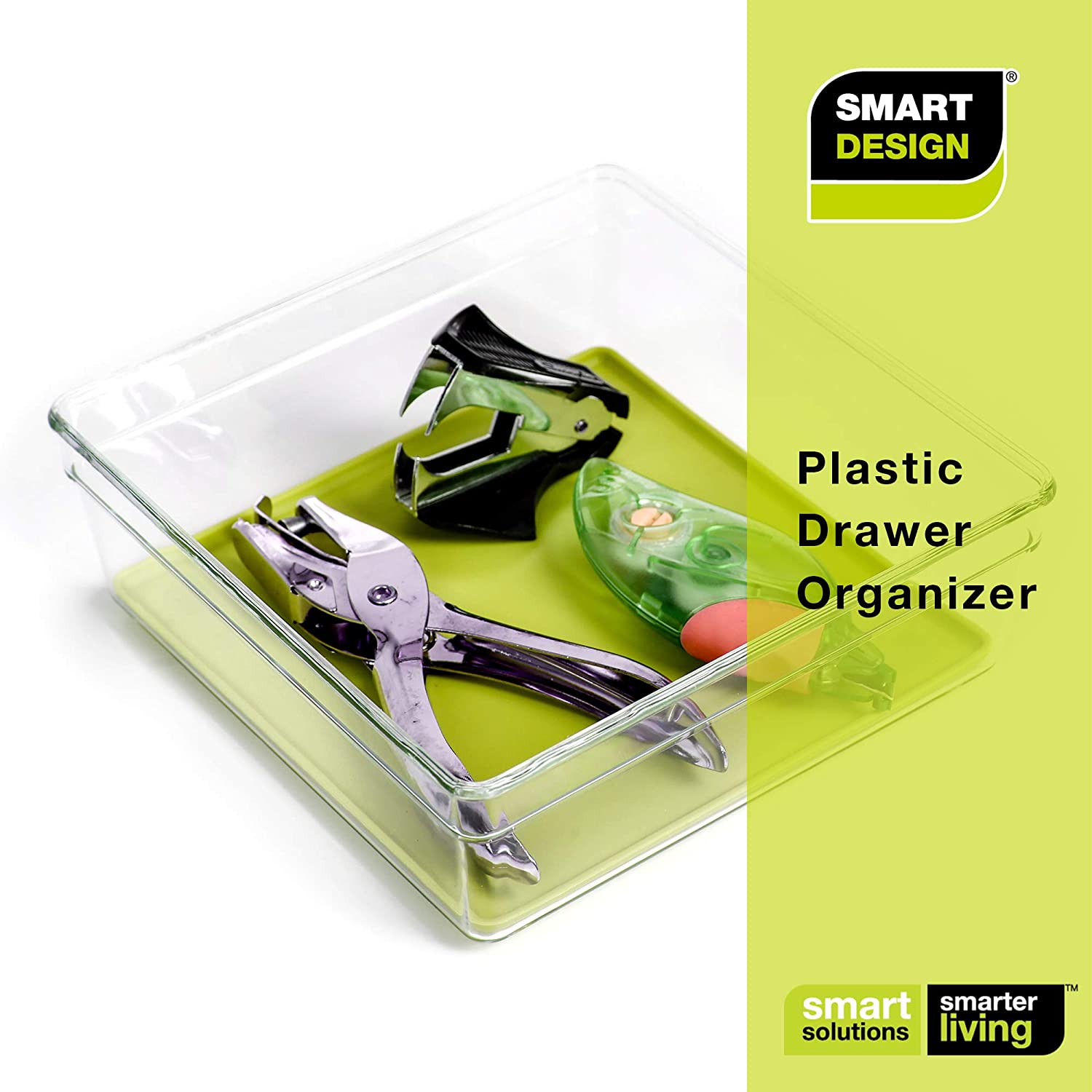 Plastic Drawer Organizer - 6 X 6 Inch - Smart Design® 8