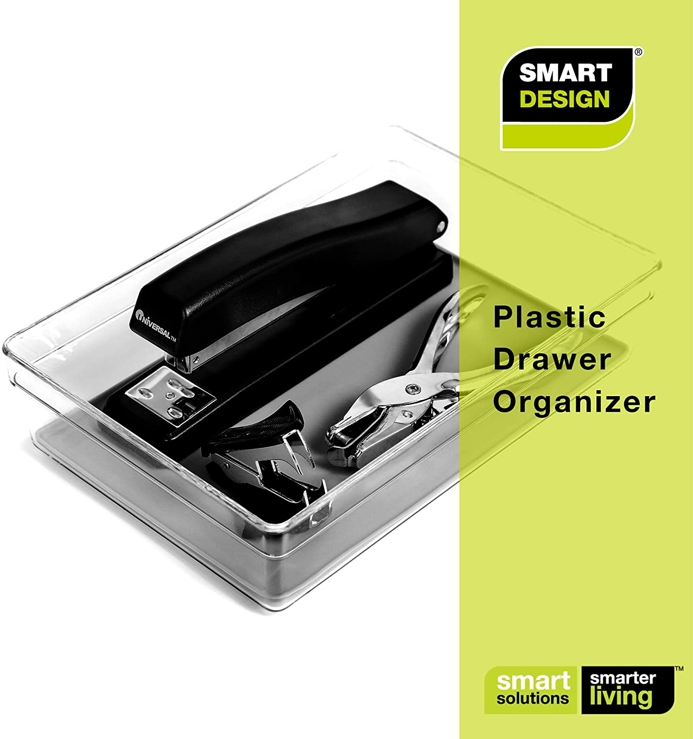 Plastic Drawer Organizer - 9 X 6 Inch - Smart Design® 7