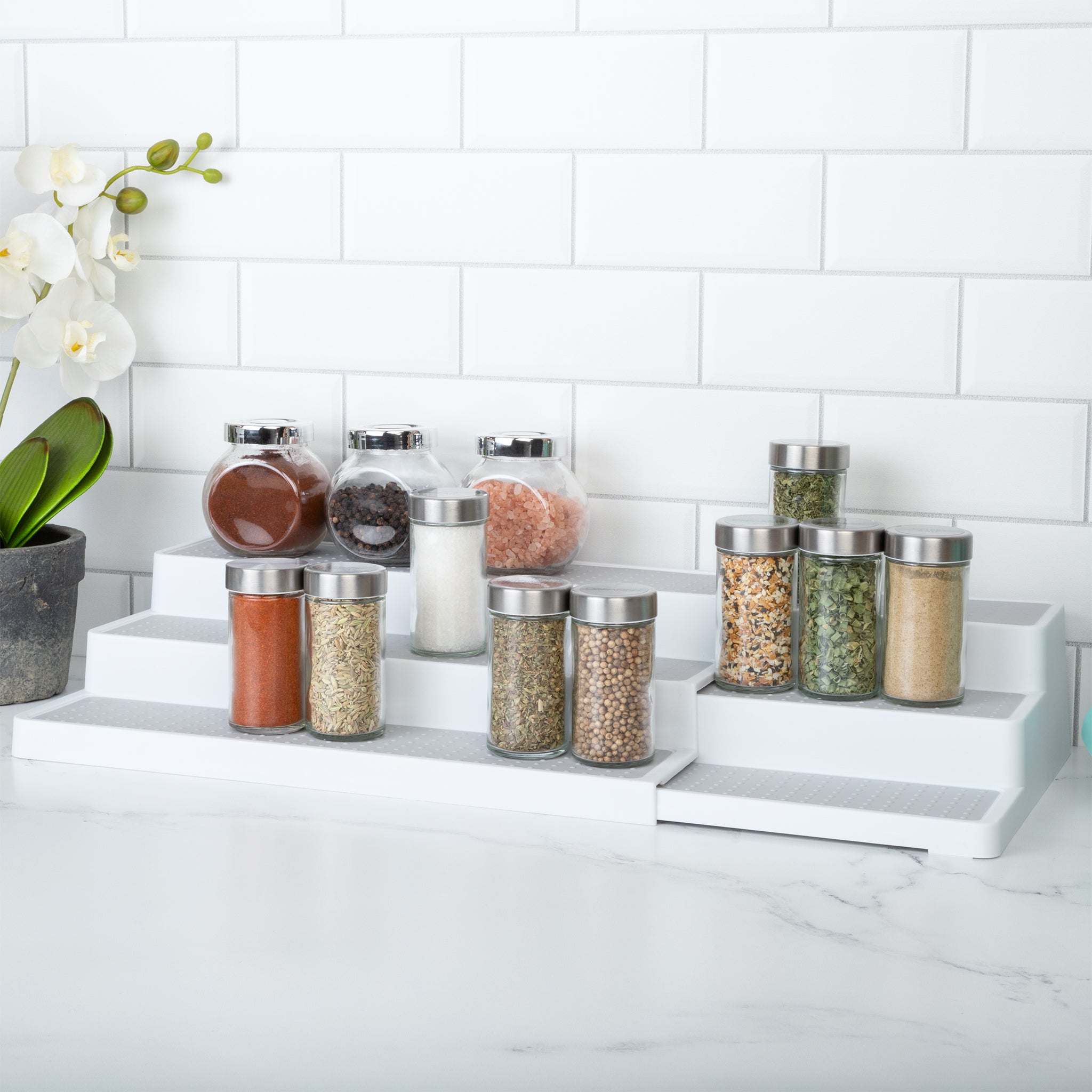 3-Tier Acrylic Cabinet & Spice Organizer