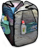 Pop-Up Laundry Hamper with Divider, Zipper, and Portable Handles - Smart Design® 1