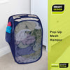 Pop-Up Laundry Hamper with Easy Carry Handles and Side Pocket - Smart Design® 21