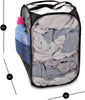 Pop-Up Laundry Hamper with Easy Carry Handles and Side Pocket - Smart Design® 24