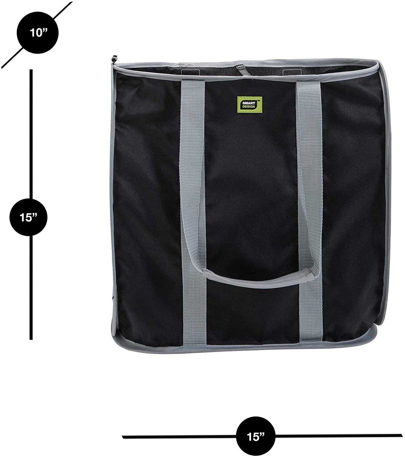 Pop-Up Reusable Shopping Bag - Smart Design® 3