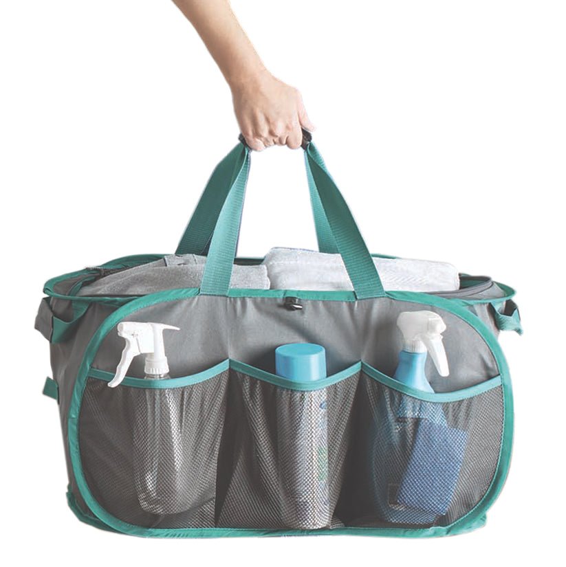Pop Up Trunk Organizer with Easy Carry Handles, Side Pockets, and Zipper Top - Smart Design® 5
