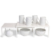 Premium Expandable Shelf MDF White - Smart Design® 1