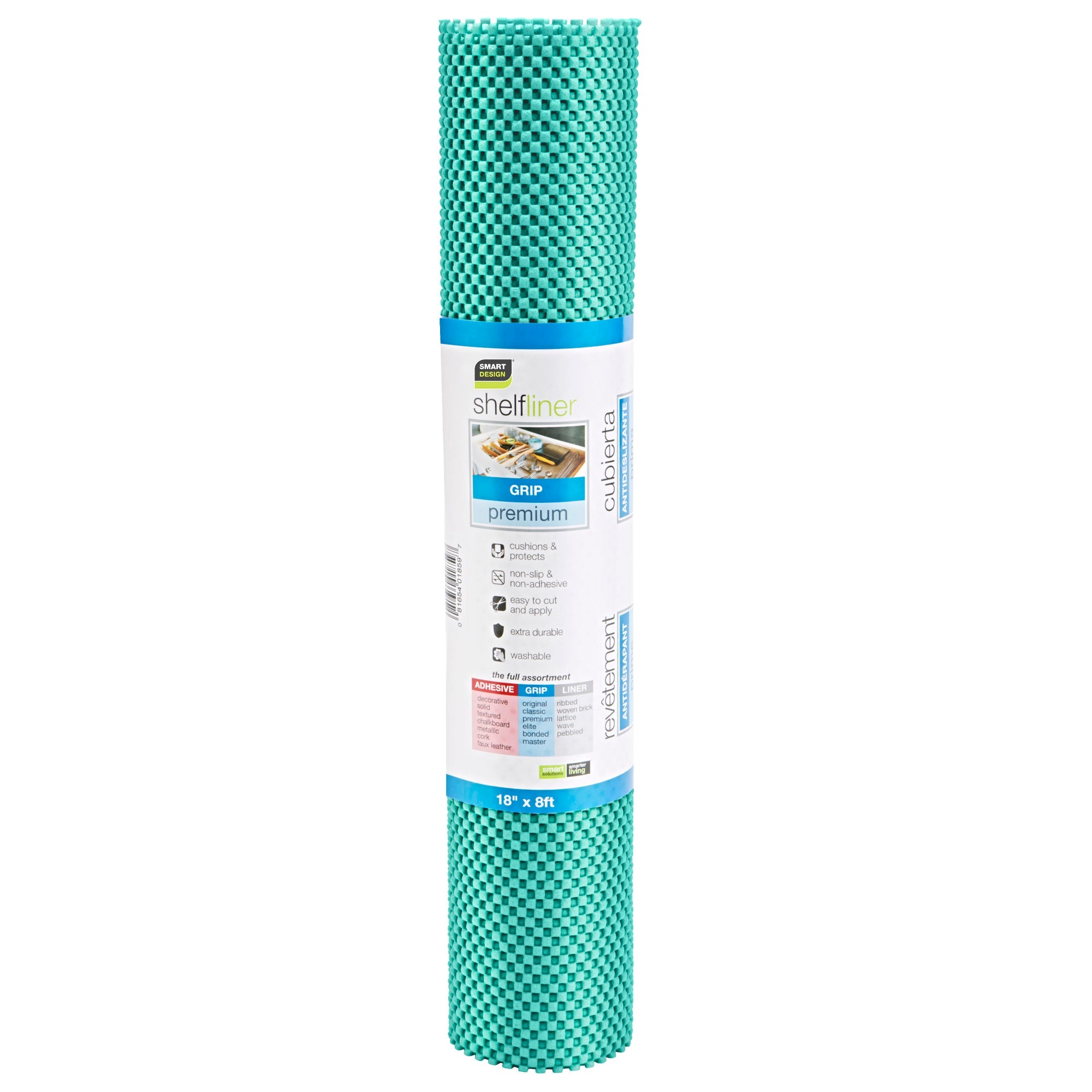 Premium Grip Shelf Liner - 12 Inch x 20 Feet - Smart Design® 5