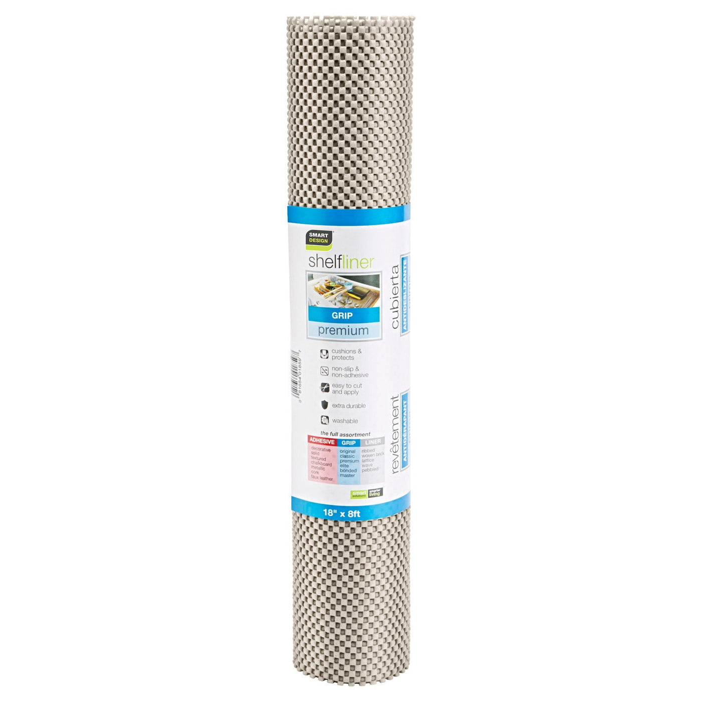 Premium Grip Shelf Liner - 12 Inch x 20 Feet - Smart Design® 22