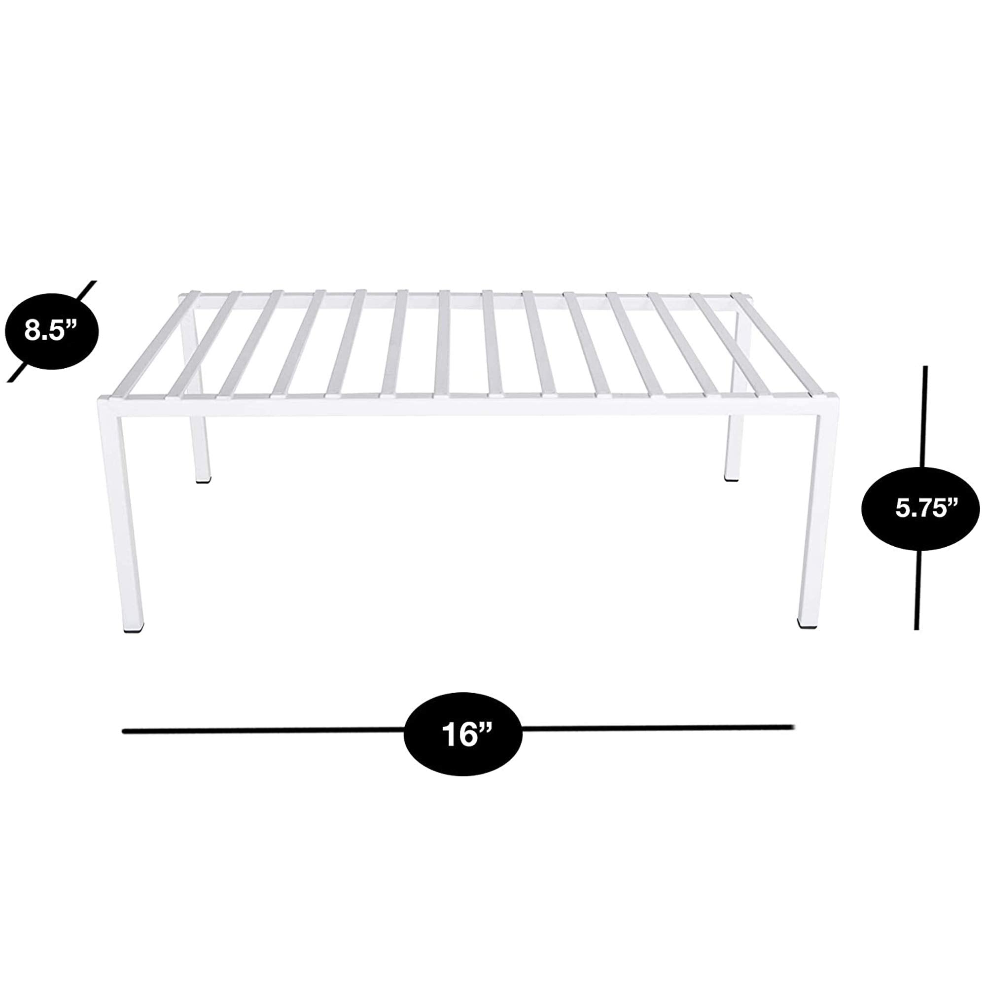 Premium Large Cabinet Storage Shelf Rack - Smart Design® 23