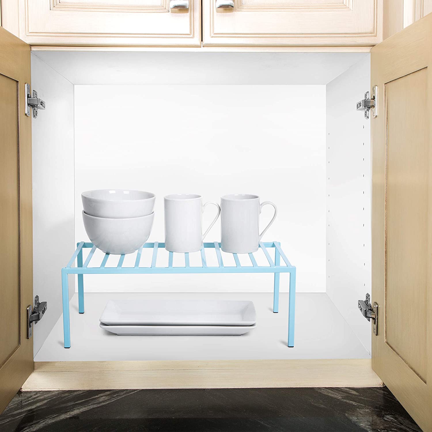 Premium Large Cabinet Storage Shelf Rack - Smart Design® 11