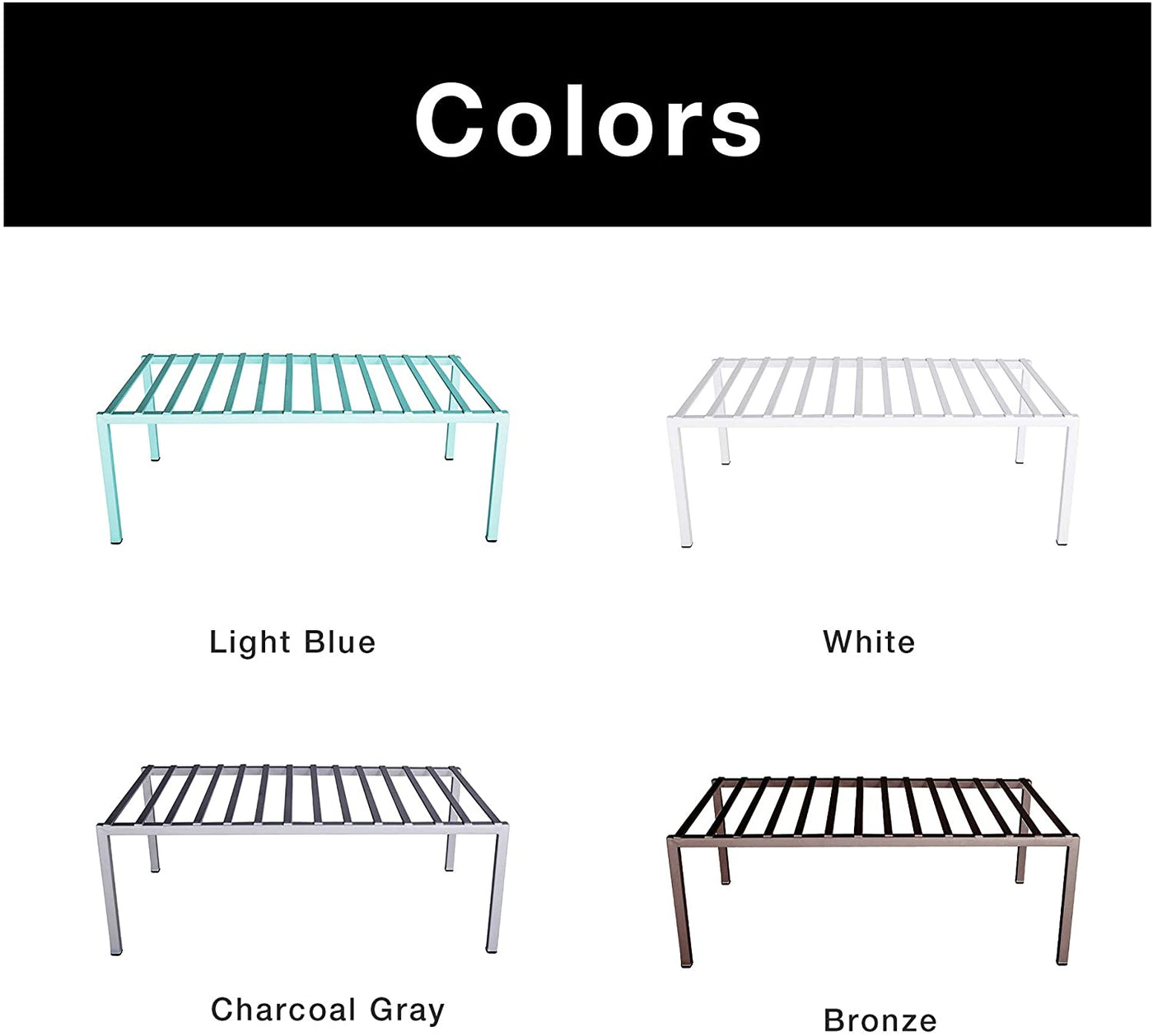 Premium Large Cabinet Storage Shelf Rack - Smart Design® 41