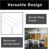 Premium Medium Cabinet Storage Shelf Rack - Smart Design® 33