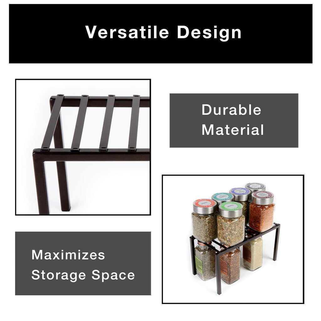Premium Small Cabinet Storage Shelf Rack | Smart Design® Kitchen