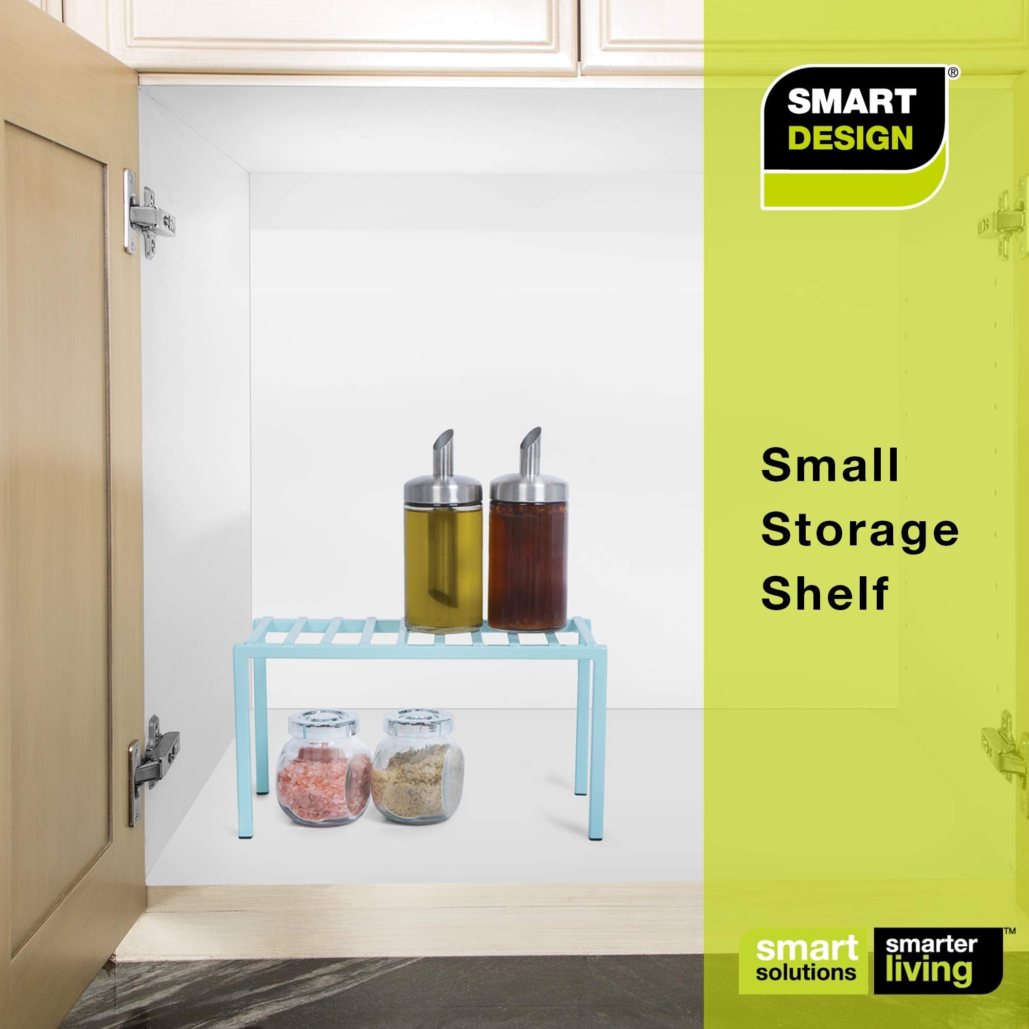 Premium Small Cabinet Storage Shelf Rack - Smart Design® 23