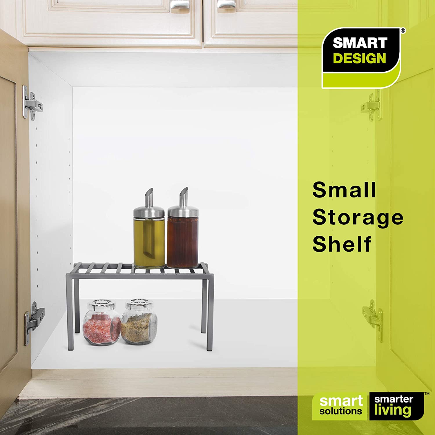 Smart Design | Roll Out Shelf Cabinet Organizer Small