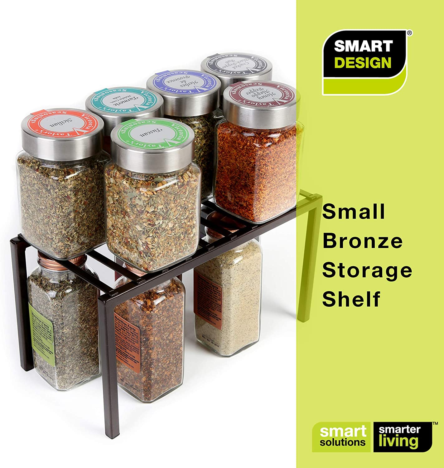 Premium Small Cabinet Storage Shelf Rack | Smart Design® Kitchen