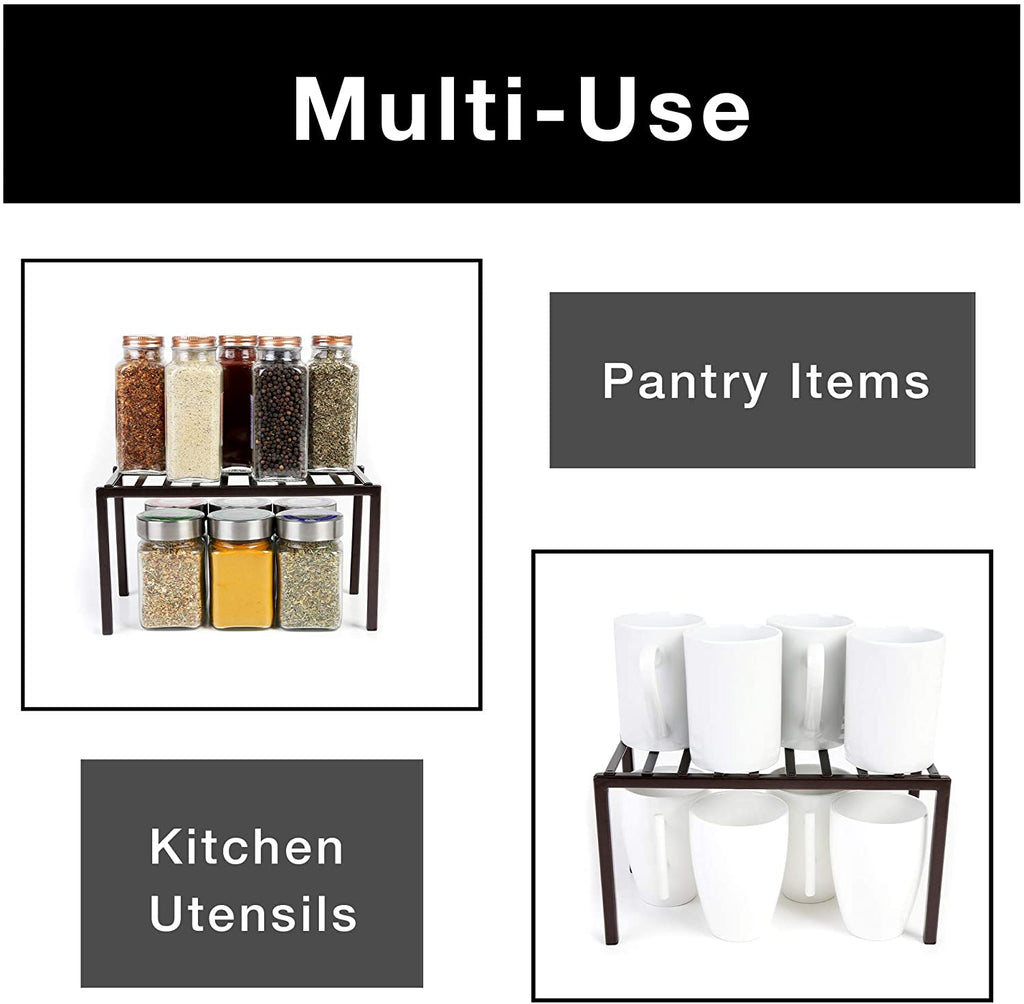 Small Rack Picture Premium Small Cabinet Storage Shelf Rack | Smart Design® Kitchen