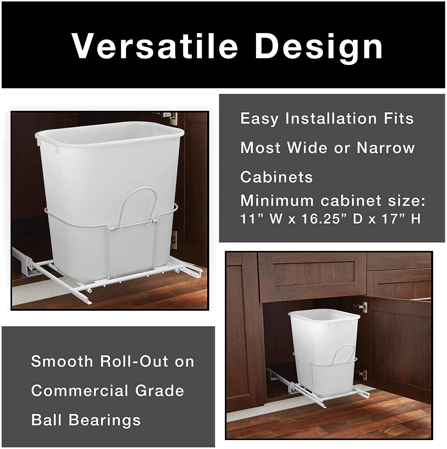 Pull Out Garbage Can - Smart Design® 4