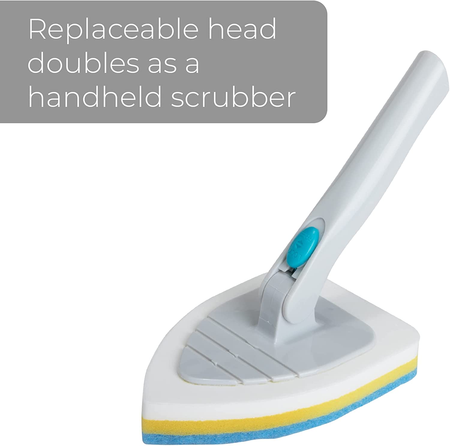 Replacement Head for Extendable Tub and Tile Scrubber - Smart Design® 3