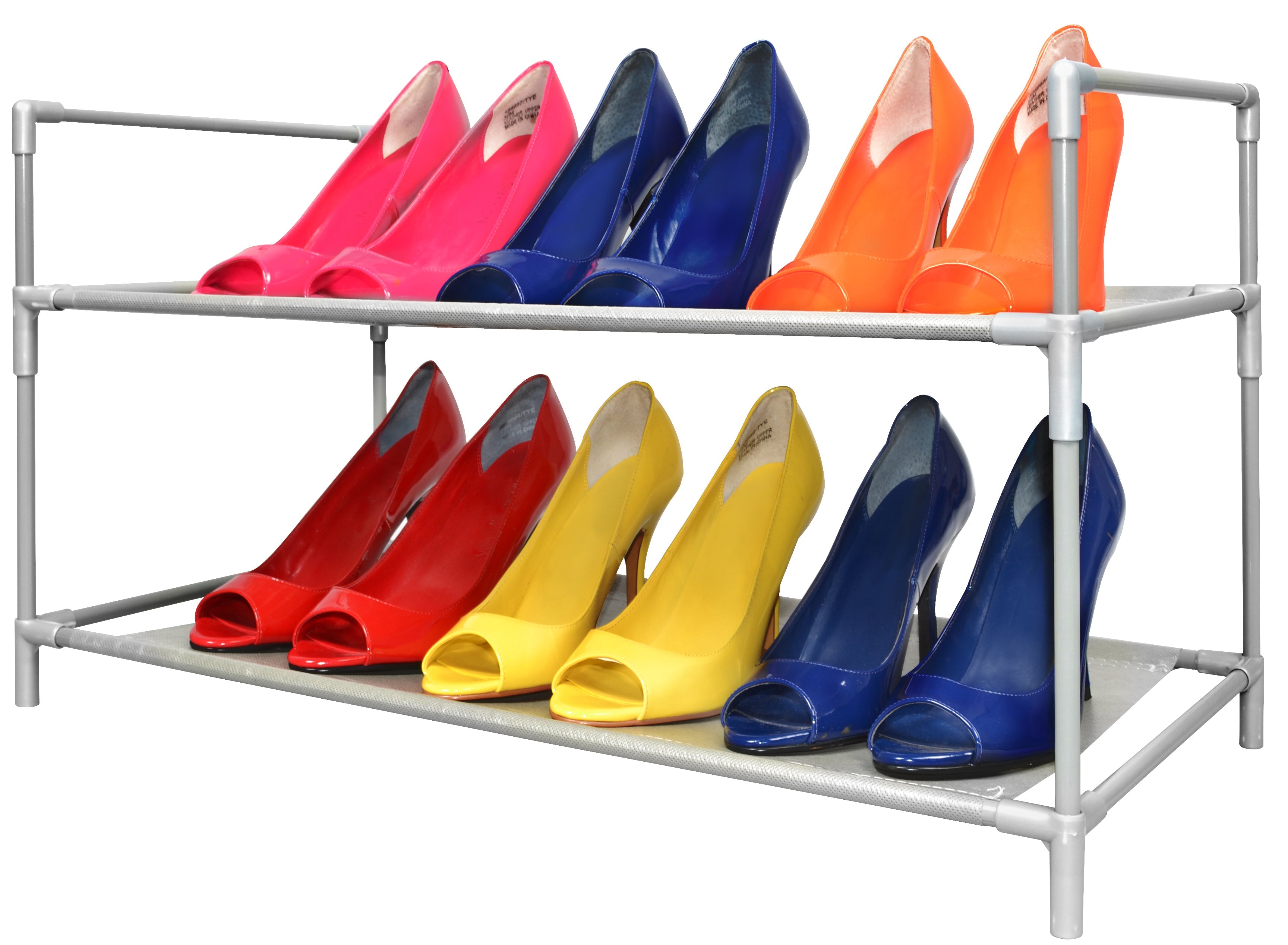 Shoe Rack Shelf with Laminated Liner - Smart Design® 5