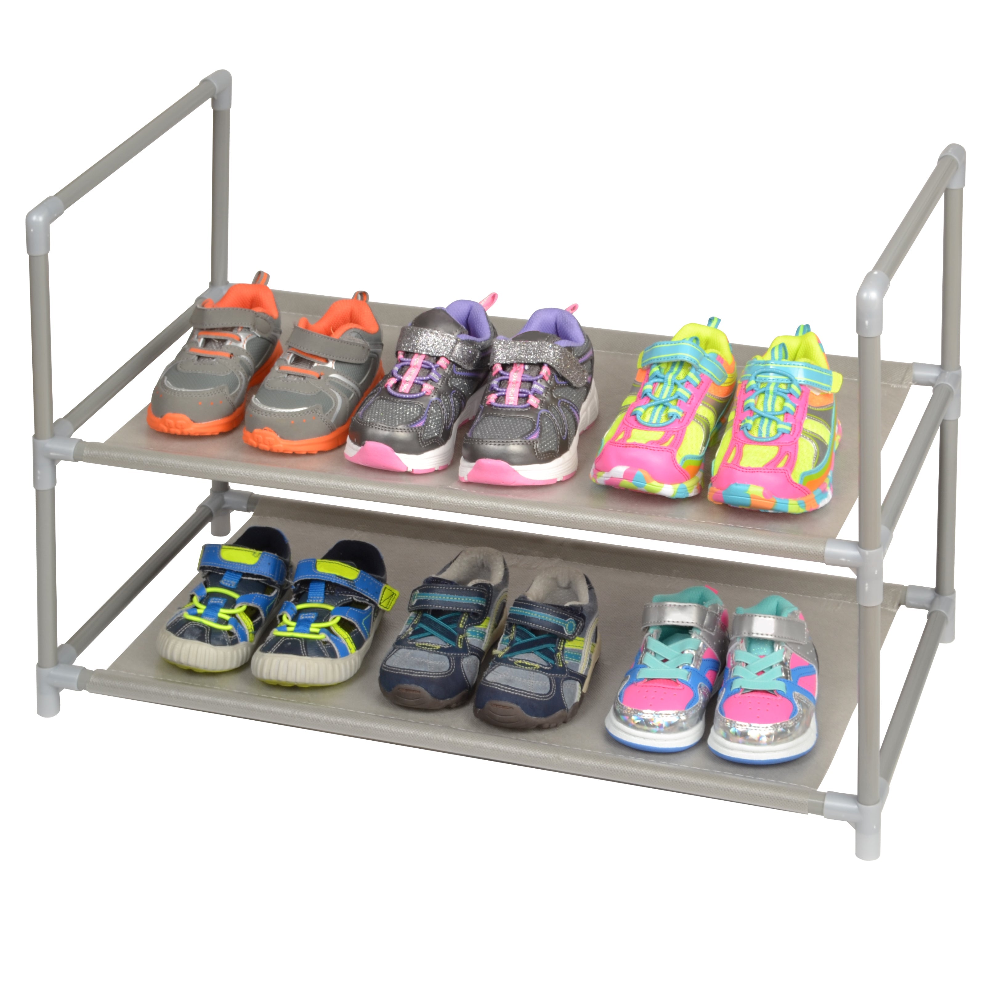 Shoe Rack Shelf with Laminated Liner - Smart Design® 4
