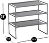 Shoe Rack Shelf with Laminated Liner - Smart Design® 11