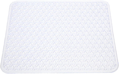 Sink Protector - PVC Material - Hand Washable Protects Sinks from Damages and Scratches Clear - Knitted Design Smart Design 1
