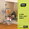 Sliding Pull Out Metal Cabinet Shelf - Multiple Sizes - Smart Design® 21