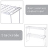 Small Stacking Cabinet Shelf Rack - Smart Design® 4