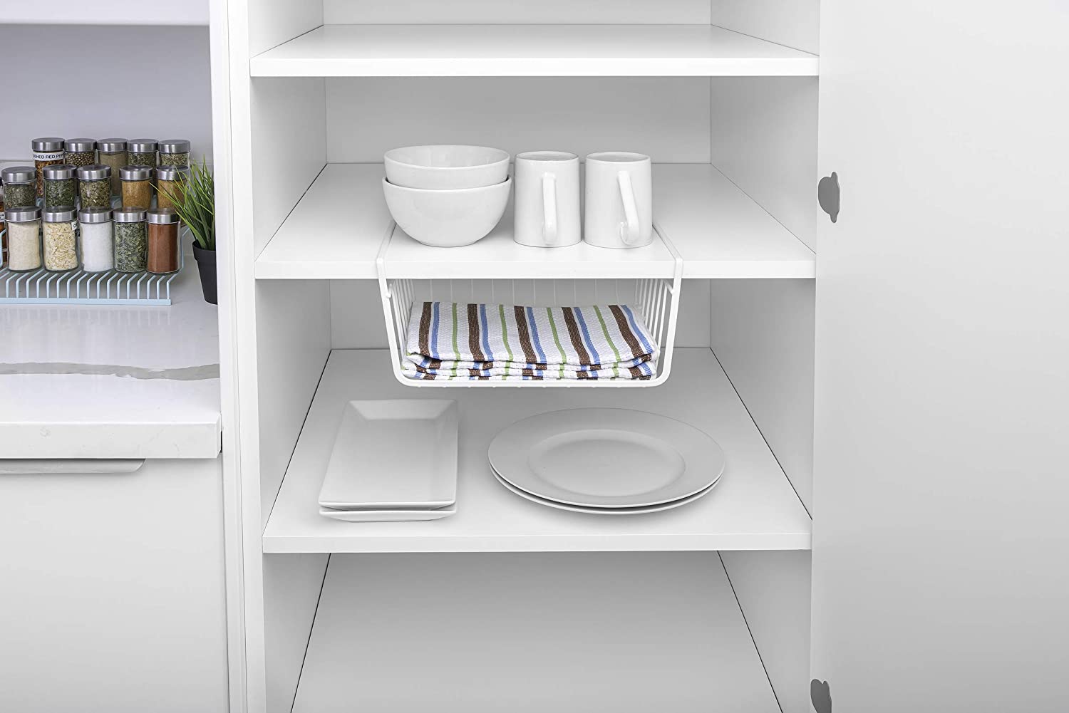 Small Undershelf Storage Basket - Smart Design® 52
