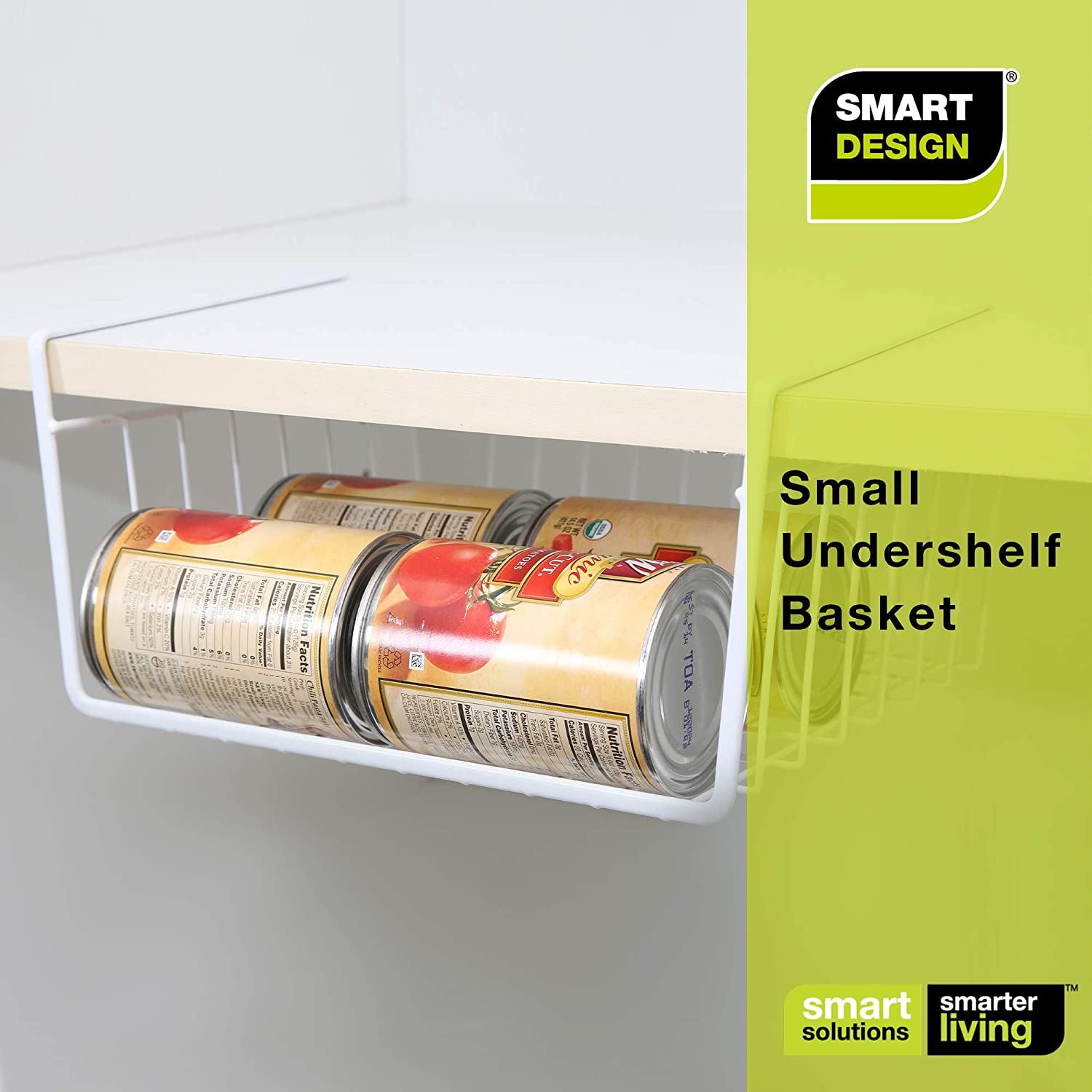 Small Undershelf Storage Basket - Smart Design® 57