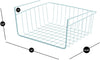 Small Undershelf Storage Basket - Smart Design® 8