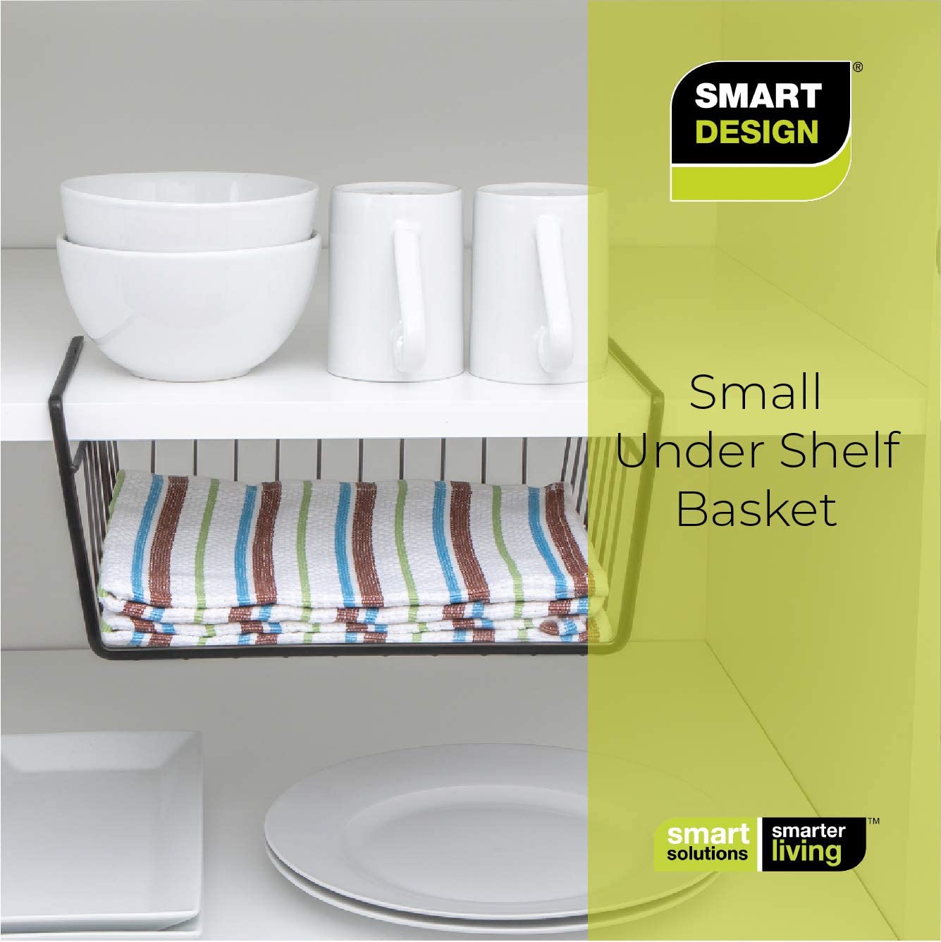 Small Undershelf Storage Basket - Smart Design® 29