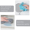 Smart Design Cleaning Cloth Non-Scratch and Ultra Absorbent Machine Washable Cleaning Dishes Stains - Kitchen Smart Design 5