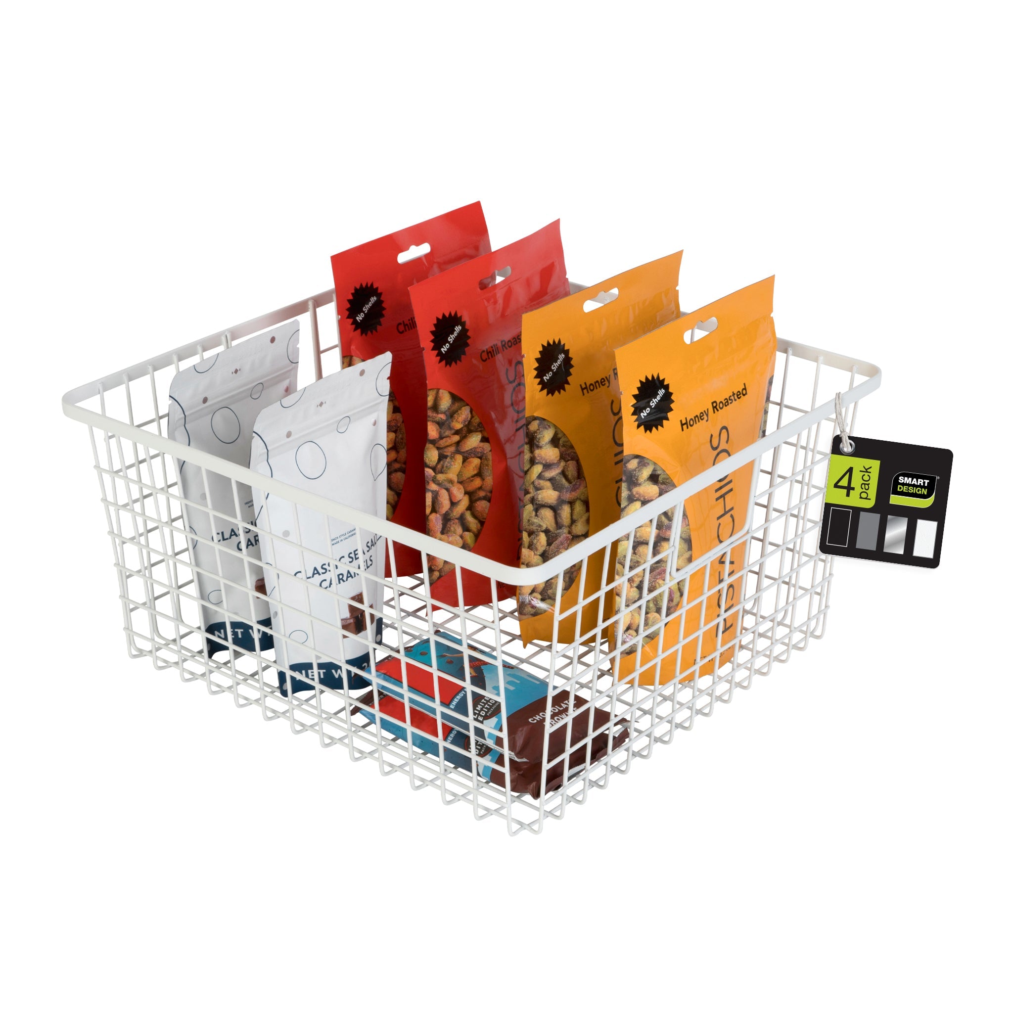 Smart Design Kitchen Nesting Baskets - 12 x 12 - Set of 4 - Smart Design® 9