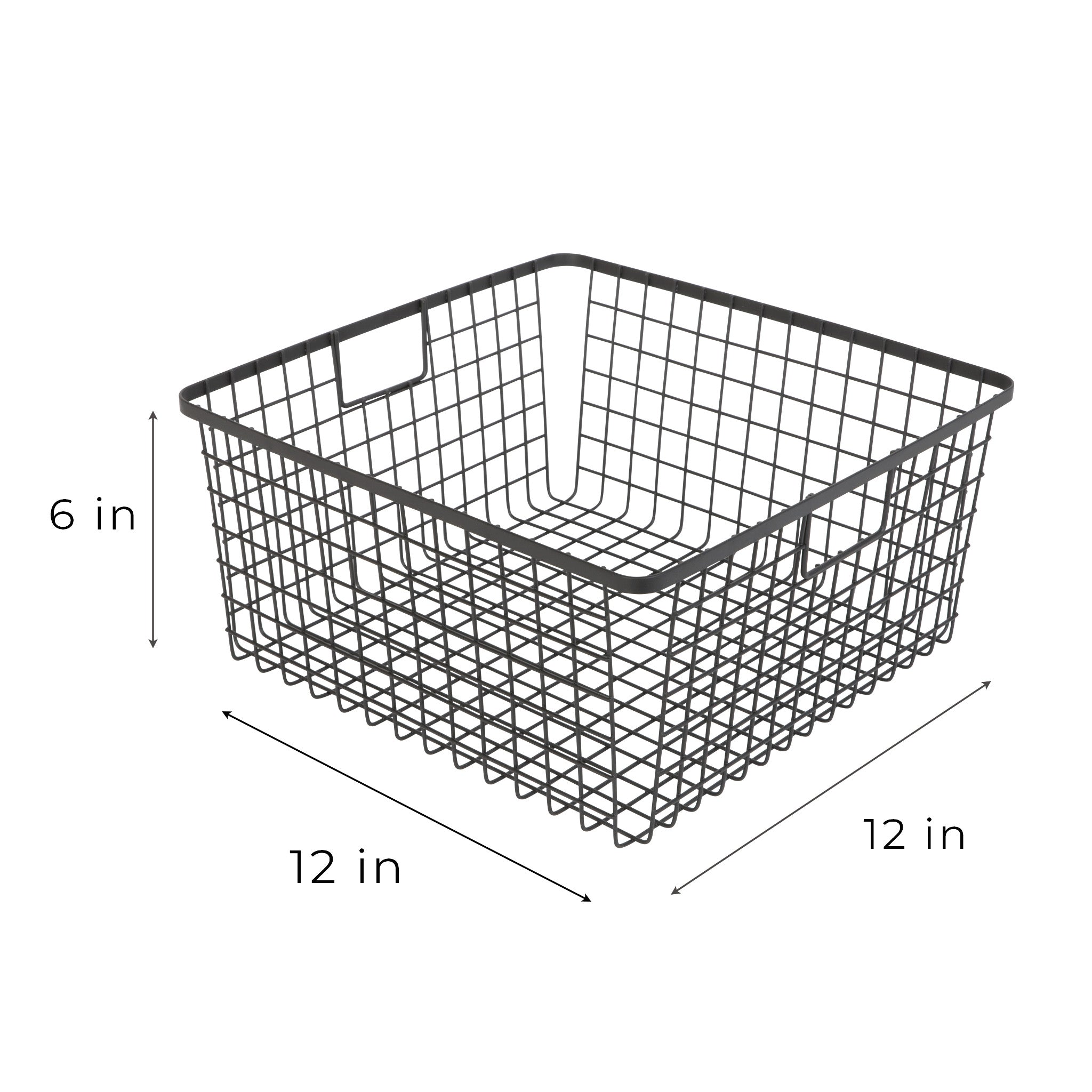Smart Design Kitchen Nesting Baskets - 12 x 12 - Smart Design® 4