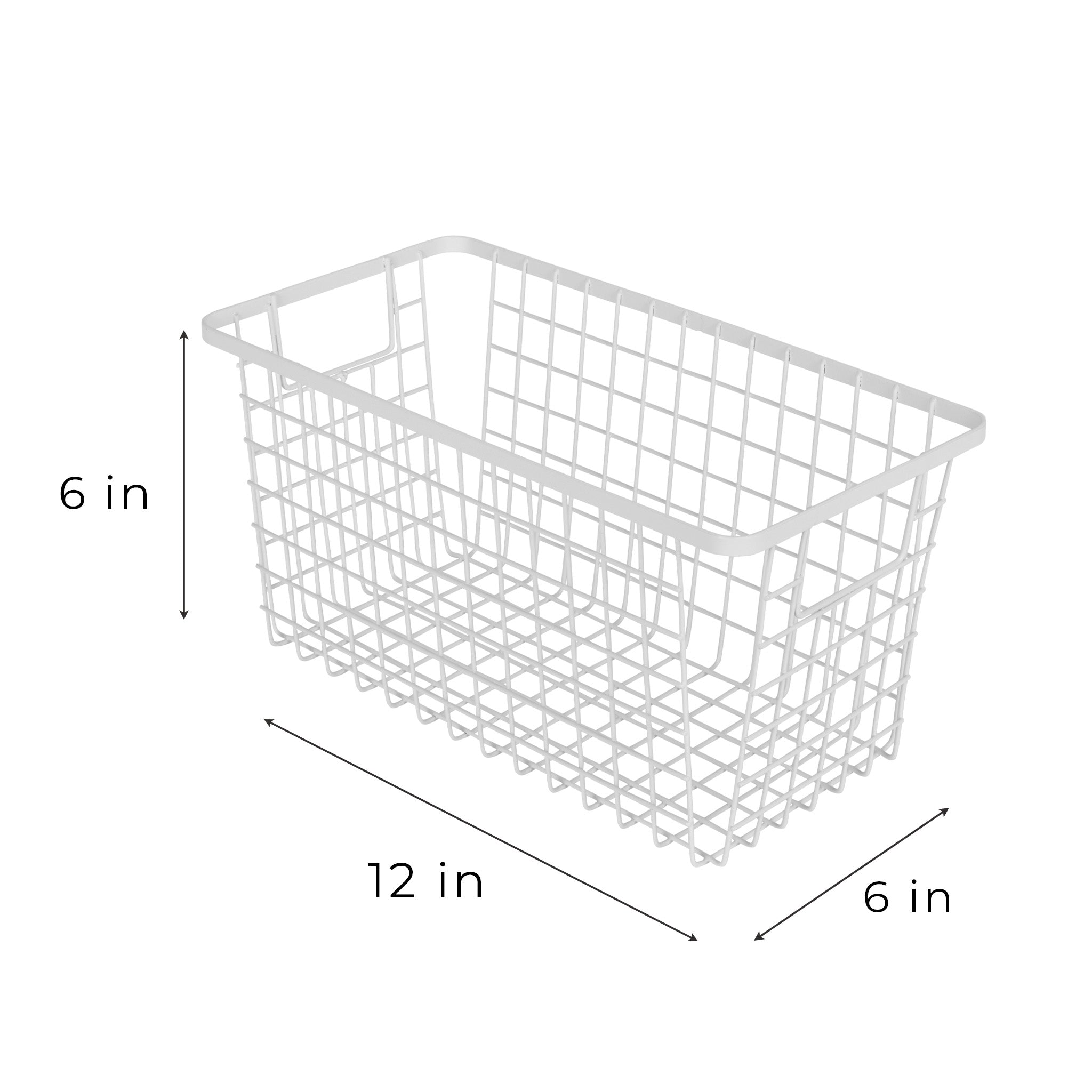 Smart Design Kitchen Nesting Baskets - 6 x 12 - Set of 4 - Smart Design® 3