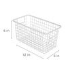 Smart Design Kitchen Nesting Baskets - 6 x 12 - Set of 4 - Smart Design® 3