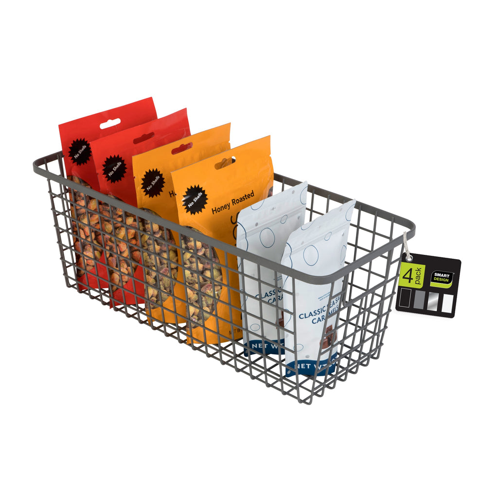 Smart Design Kitchen Nesting Baskets - 6 x 16 - Set of 4 - Smart Design® 9