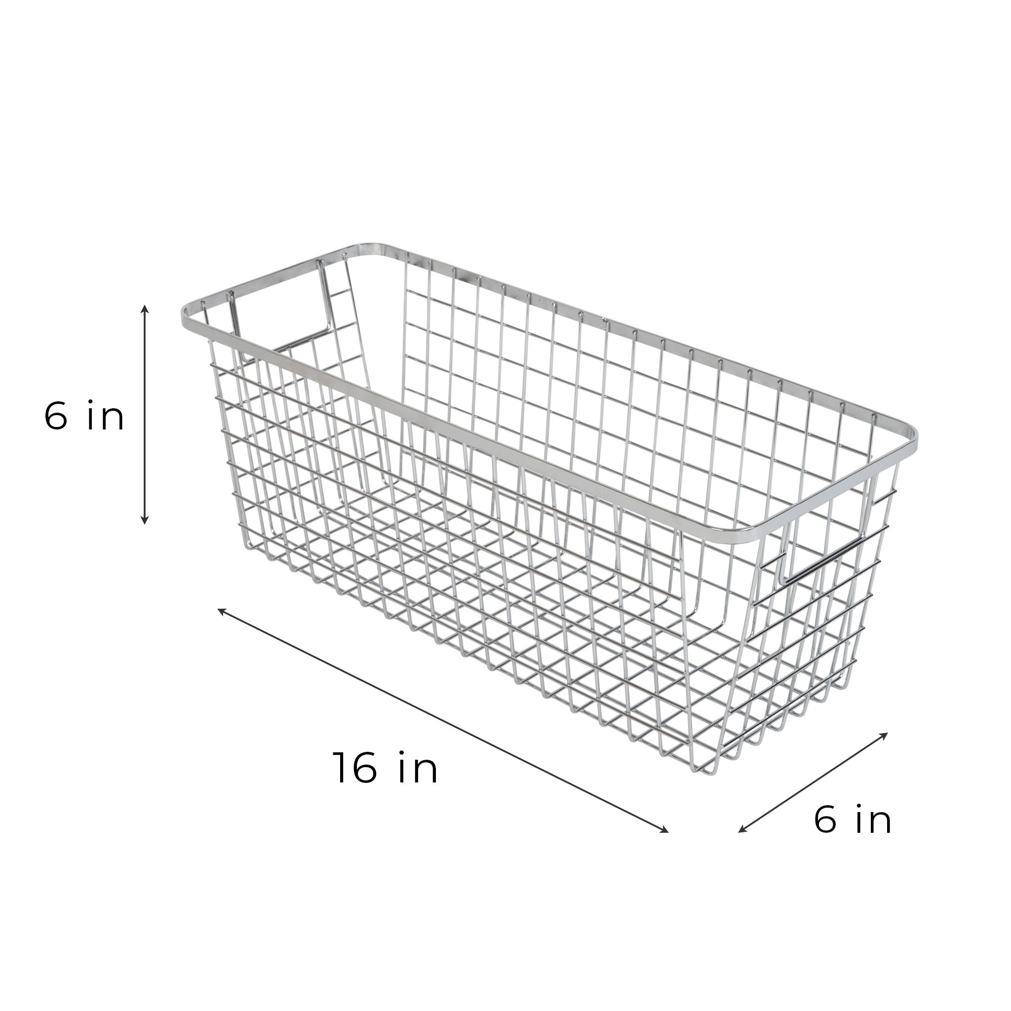 Smart Design Kitchen Nesting Baskets - 6 x 16 - Set of 4 - Smart Design® 3