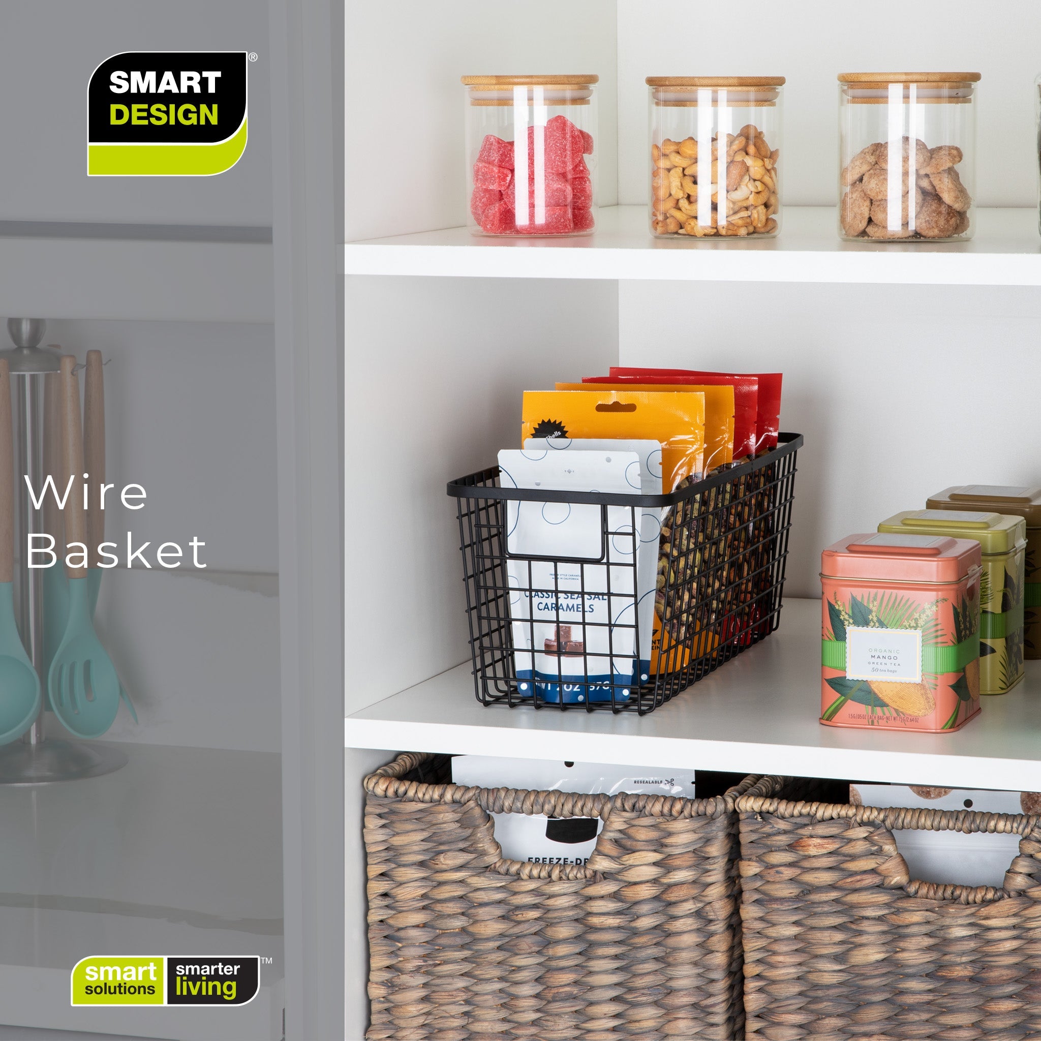 Smart Design Kitchen Nesting Baskets - 6 x 16 - Smart Design® 8