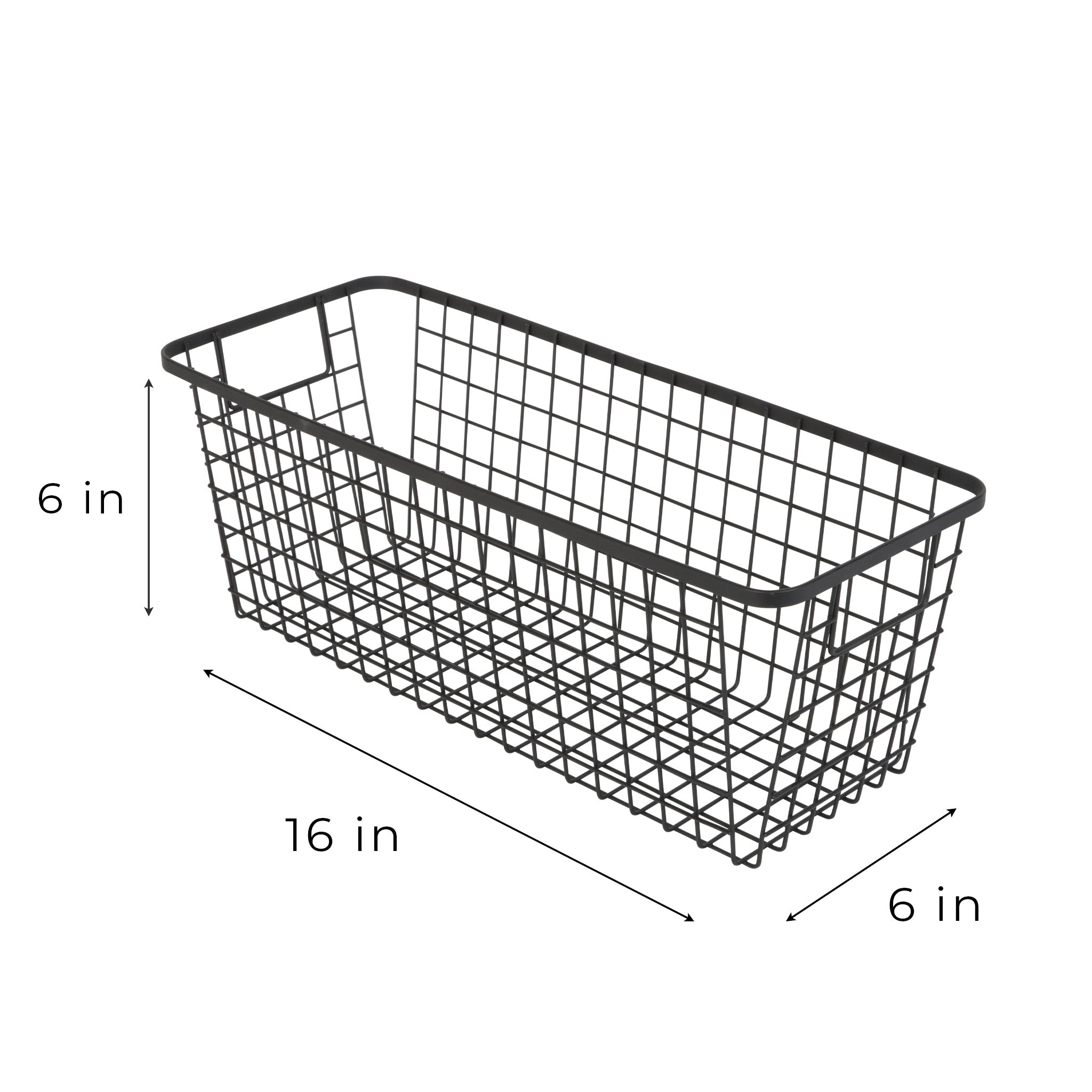 Smart Design Kitchen Nesting Baskets - 6 x 16 - Smart Design® 4