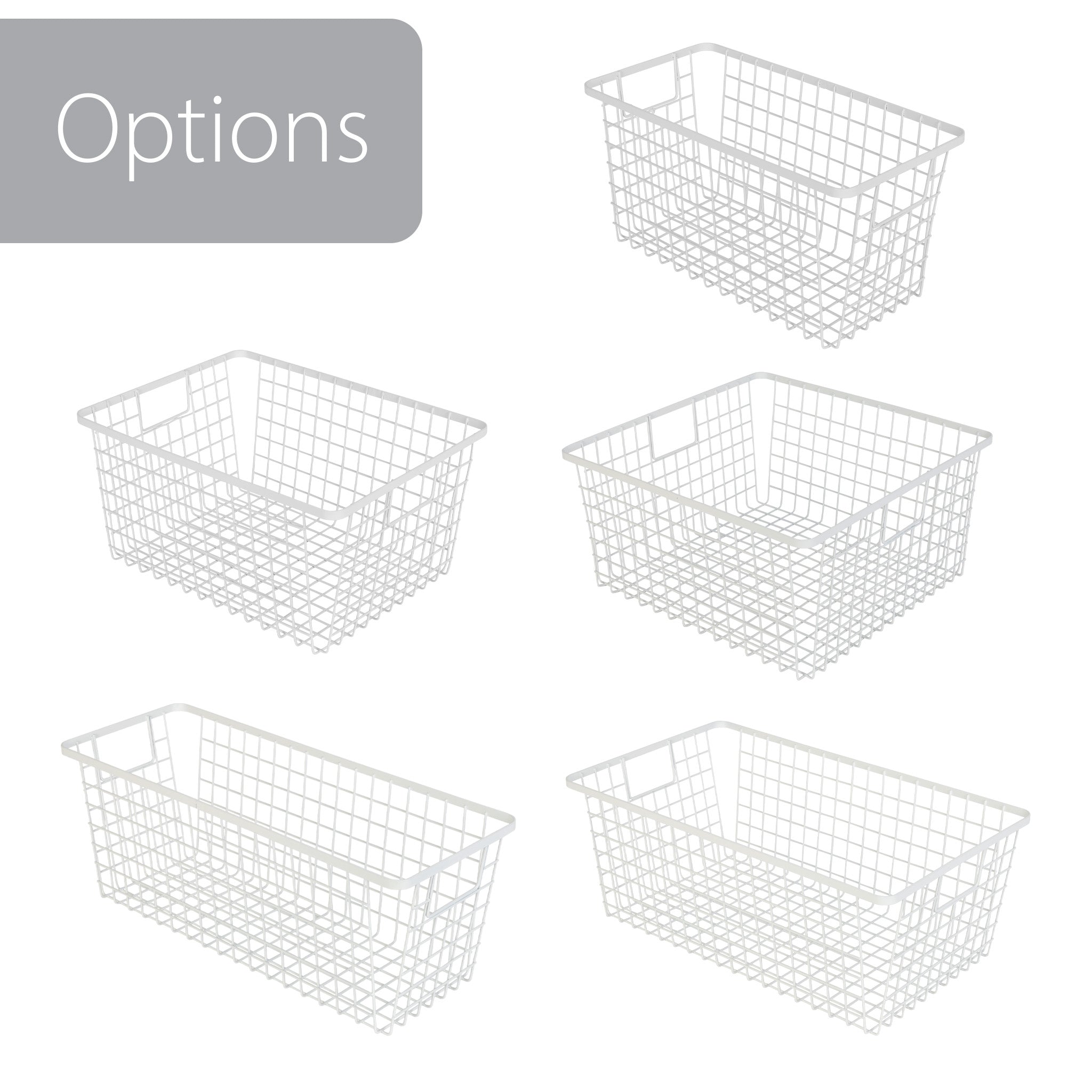 Smart Design Kitchen Nesting Baskets - 9 x 12 - Smart Design® 7